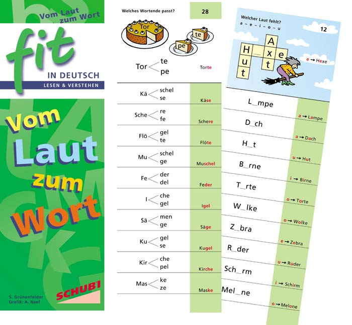 FIT in Deutsch: Lesen &amp; Verstehen: Vom Laut zum Wort