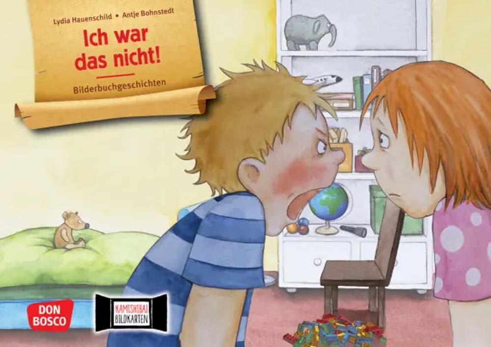 Ich war das nicht! - Kamishibai Bildkartenset