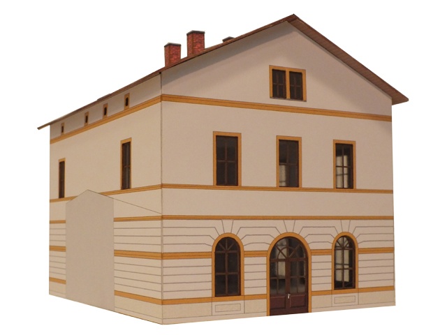 03-09-1-TT - Sächs.Einheitsbau  Seitenflügel 2,5 - rechts - 4 F