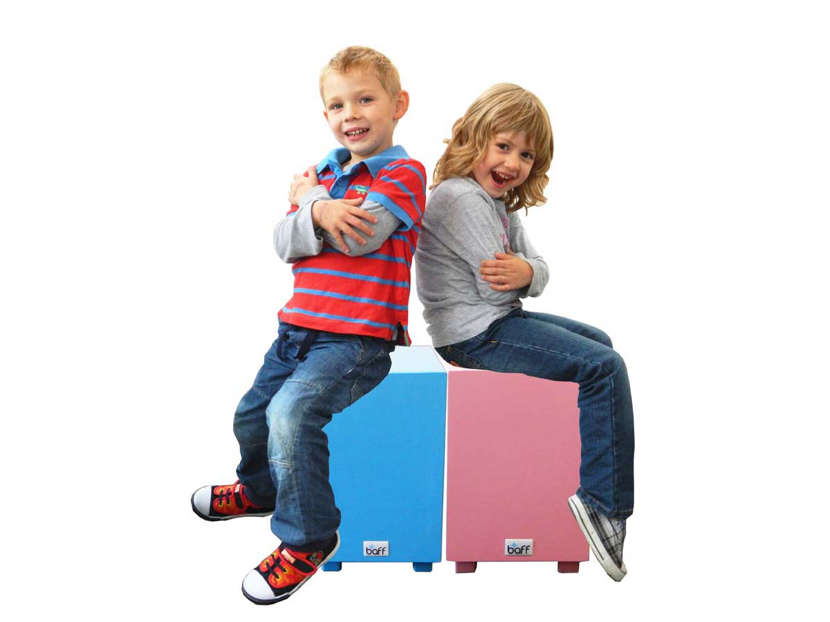 Kinderhocker mit Trommelfunktion