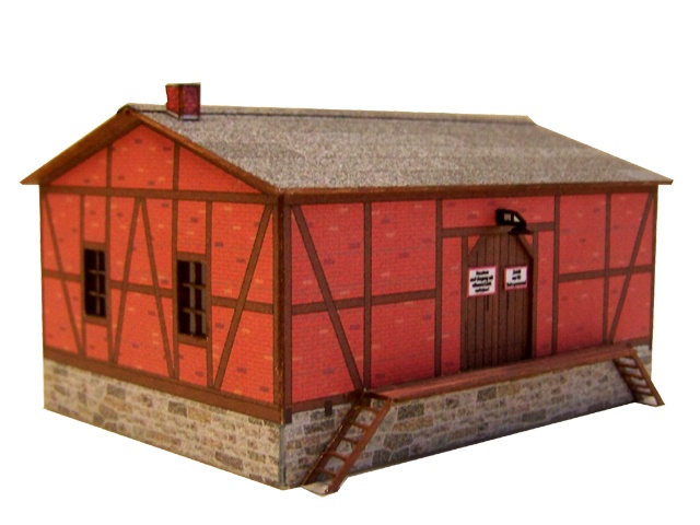 03-02-TT - Fachwerkgüterschuppen mit Klinker