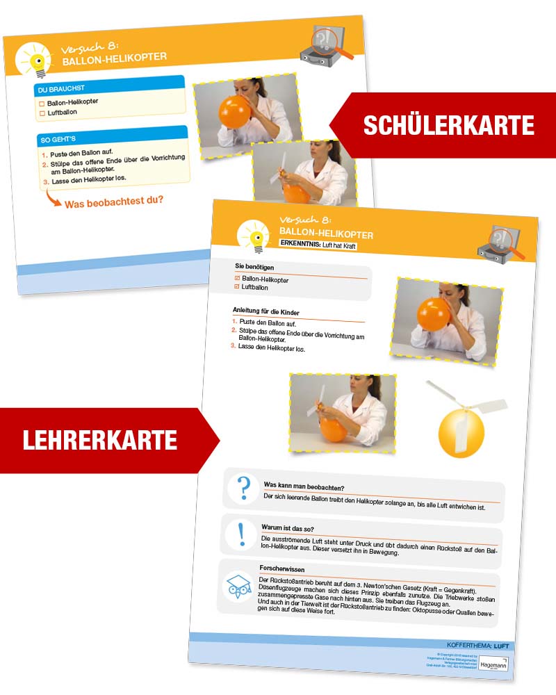 Forscherkoffer Luft