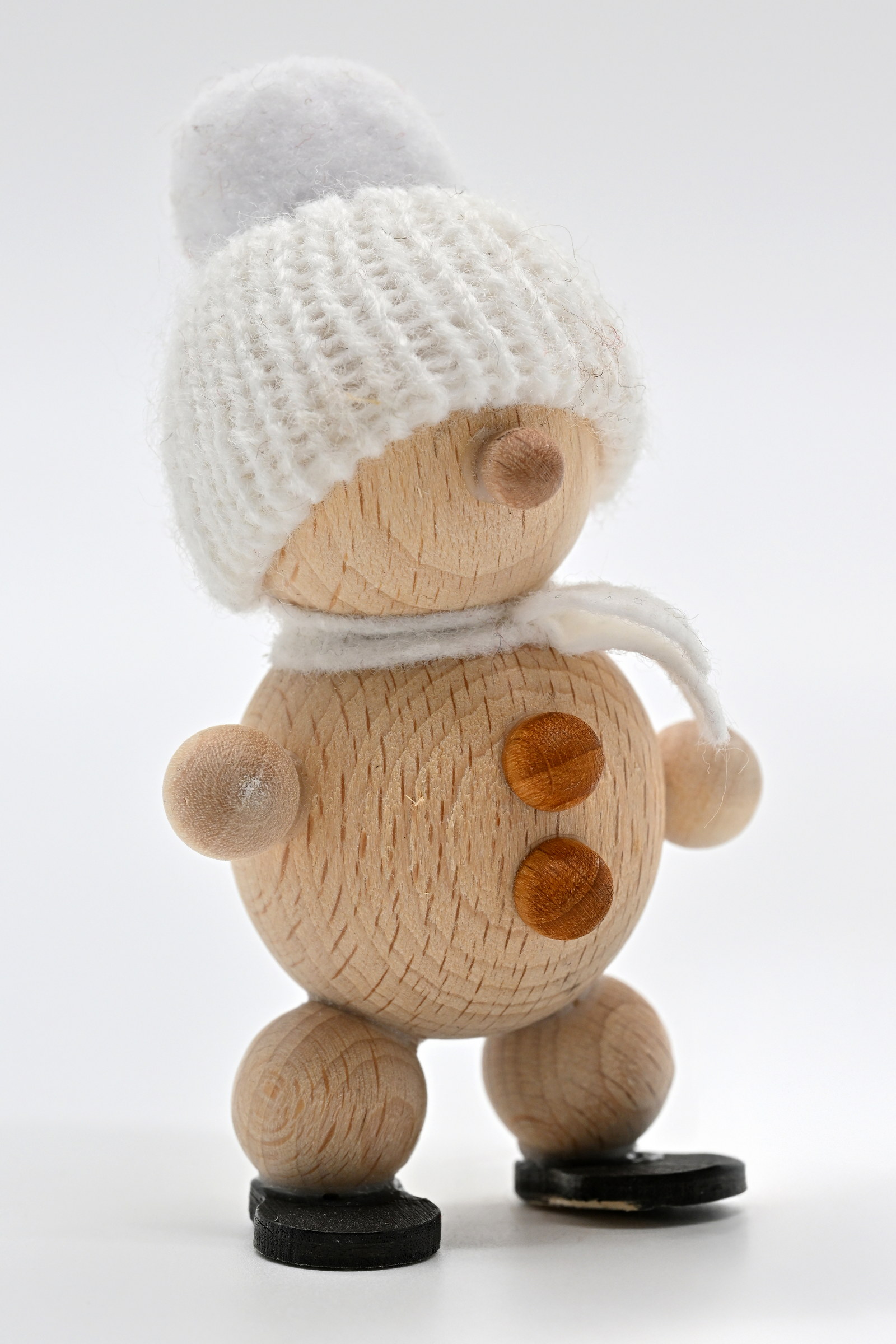 Schneemann natur weiße Mütze