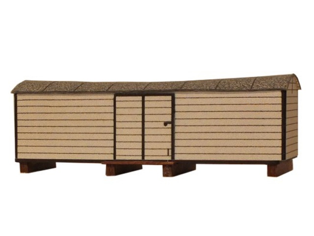 Z-12-02-N - Sächsischer Länderbahnwagen - weiß