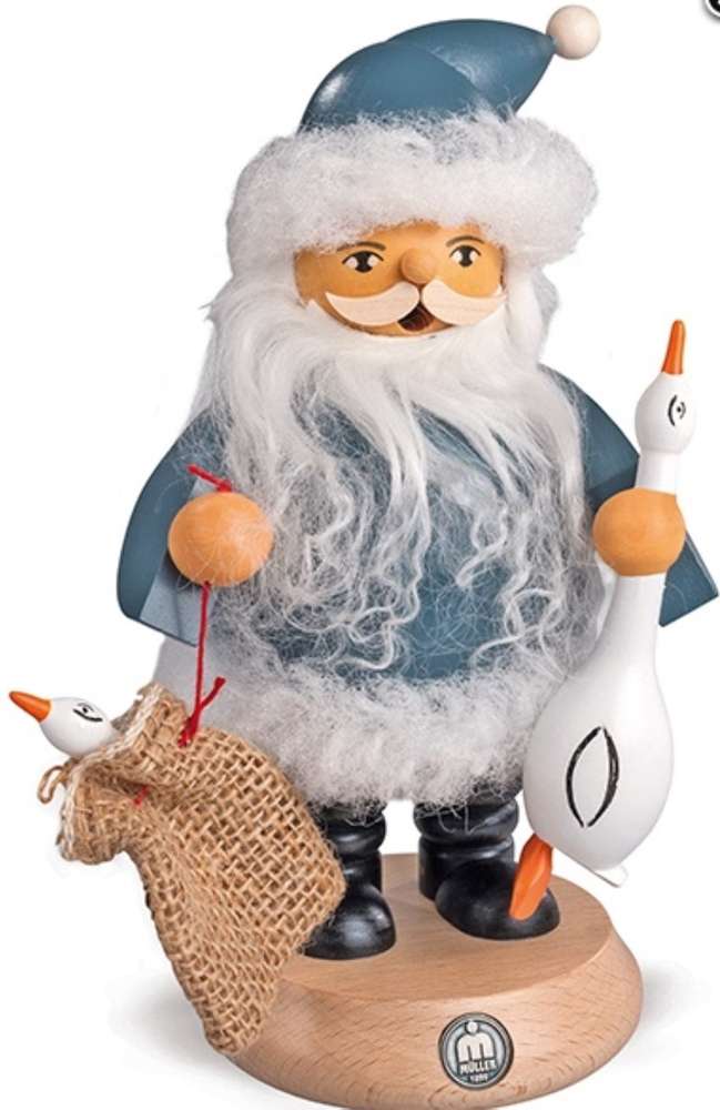 Räuchermann Nordic Santa mit Gans Auguste