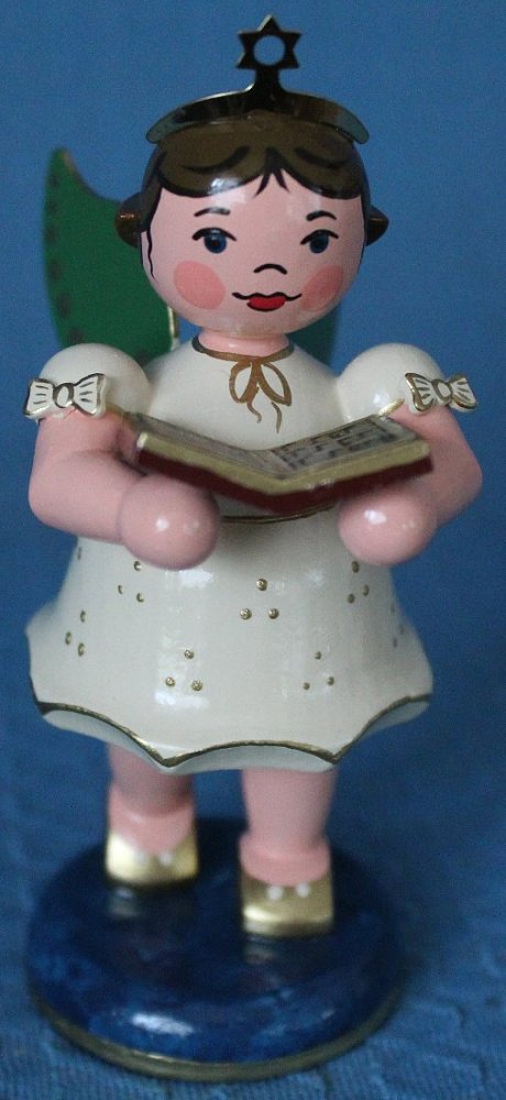 Engel mit Gesangbuch - 10 cm- vorrätig 1 Stück