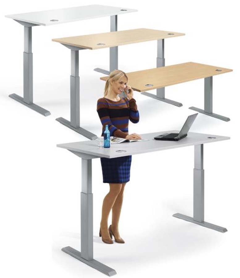 Höhenverstellbarer Schreibtisch MULTI M pro