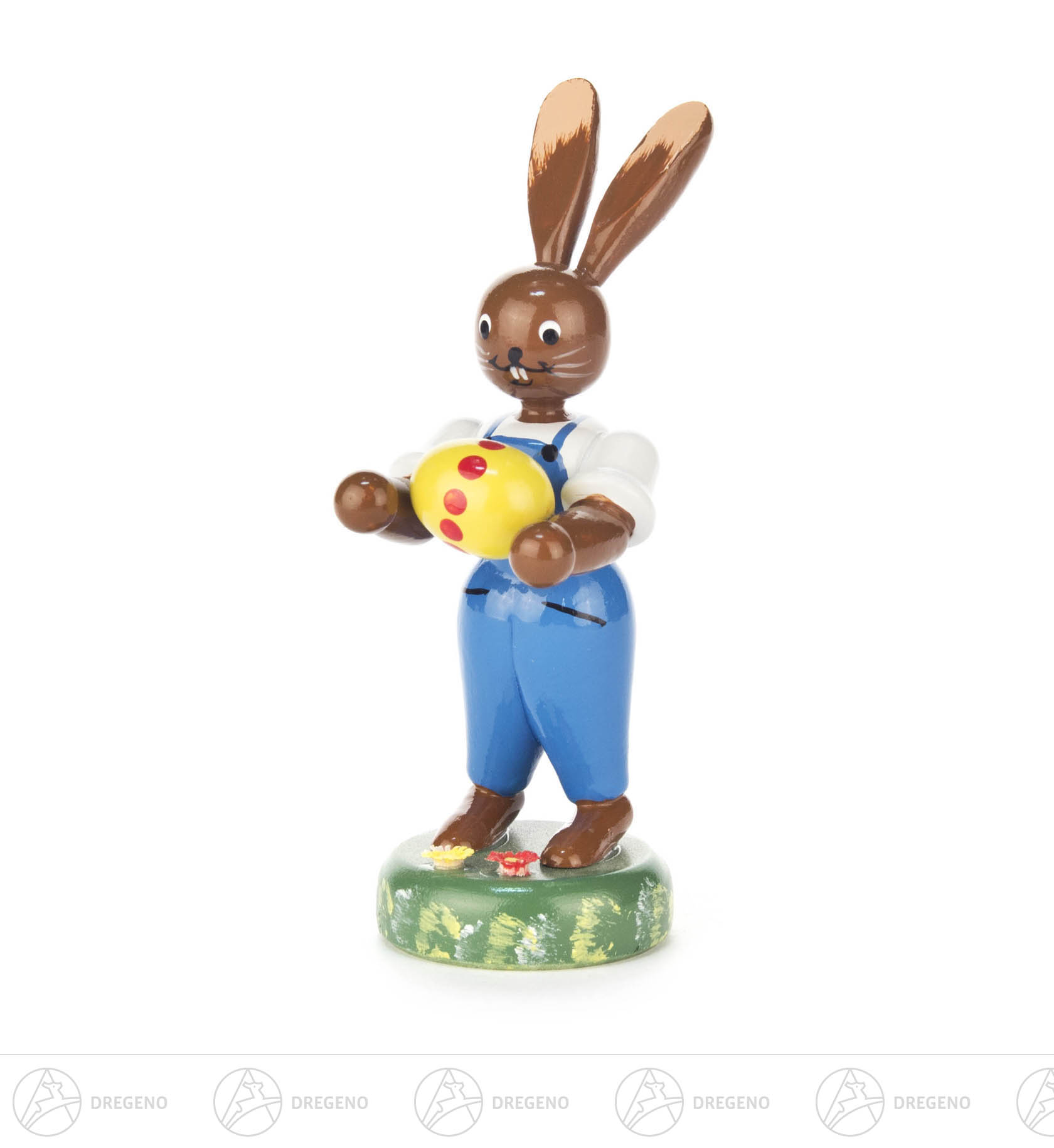 Hase mit Ei 10cm