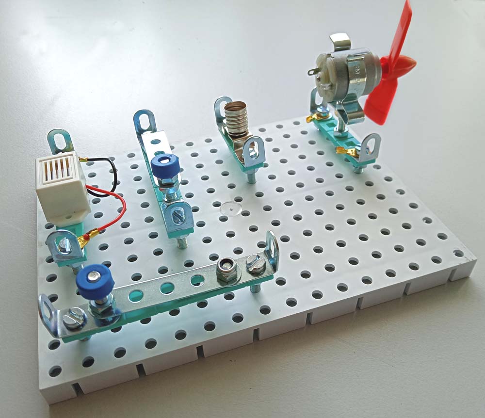 Elektrobaukasten Grundschaltung