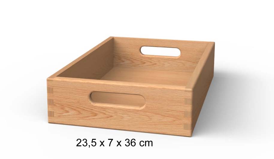 Holzschubkasten