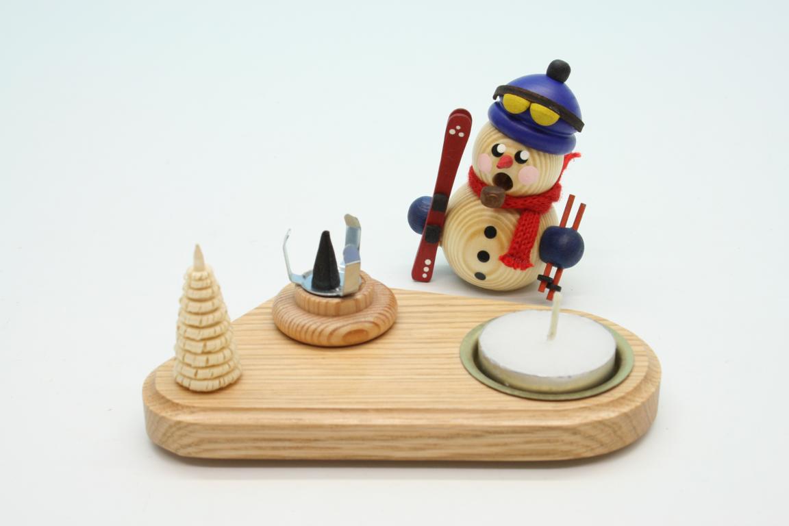 SM Skifahrer natur10cm