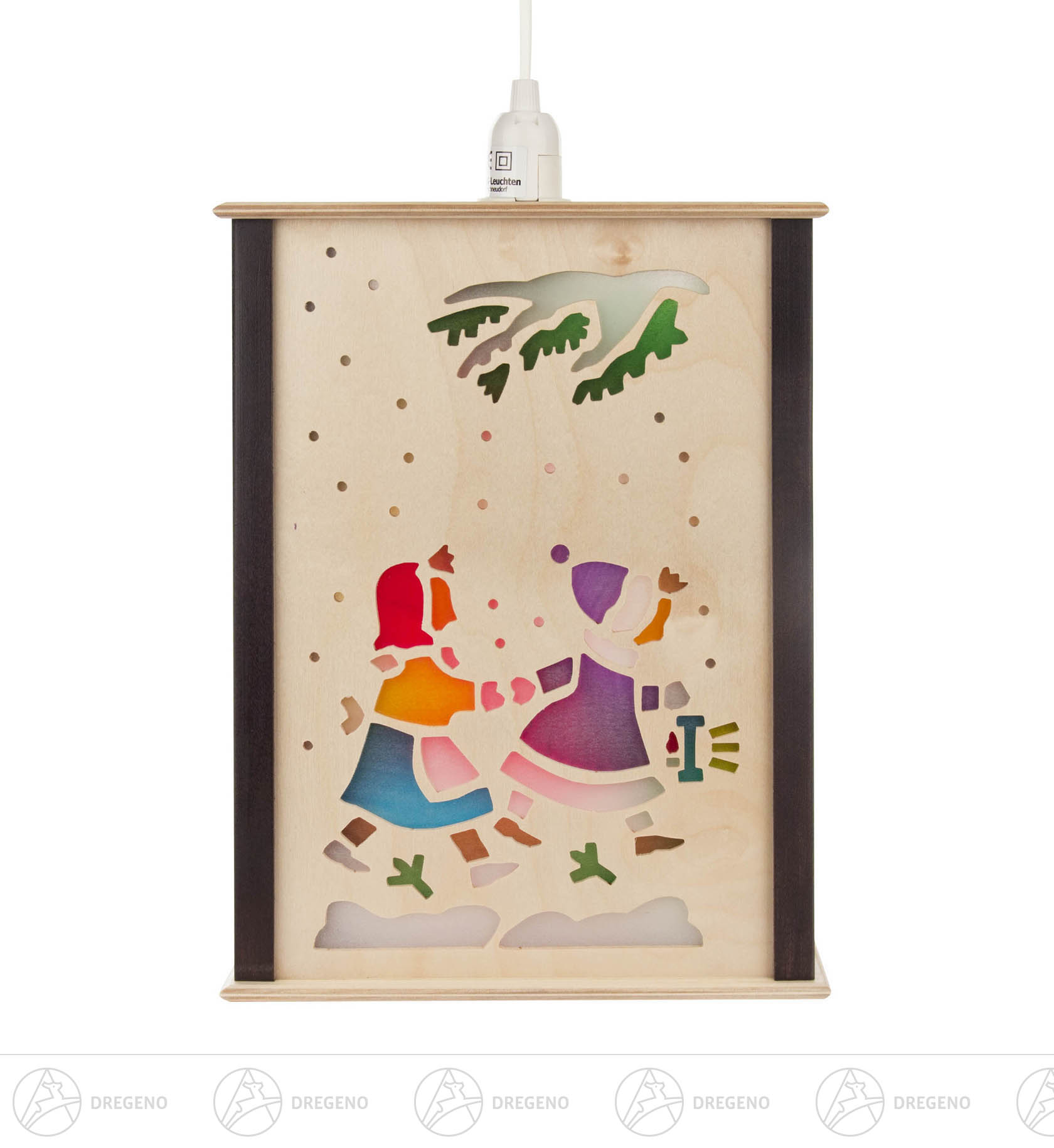 Fensterlaterne Kinder 27cm