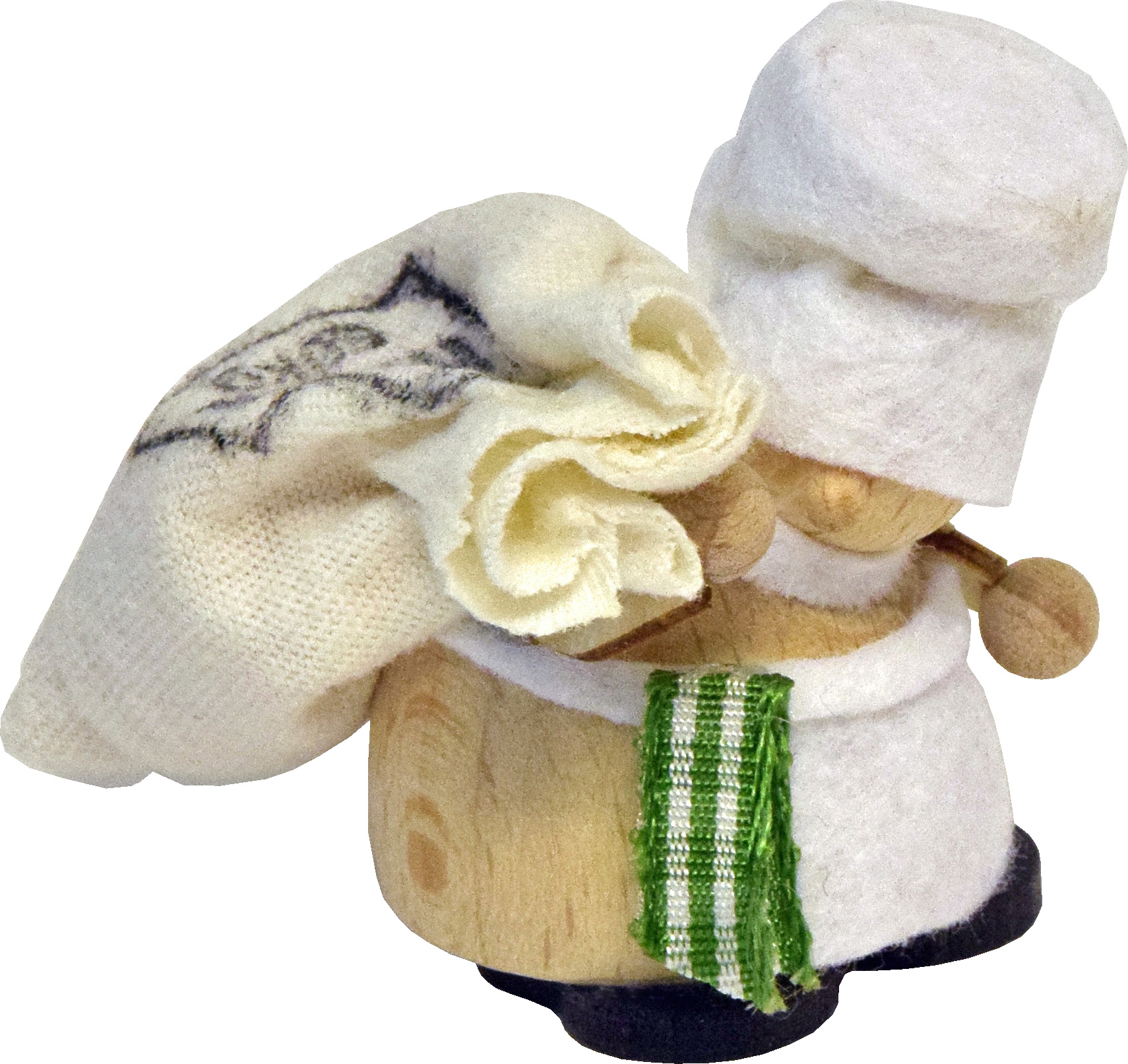 Molli Bäcker mit Mehlsack
