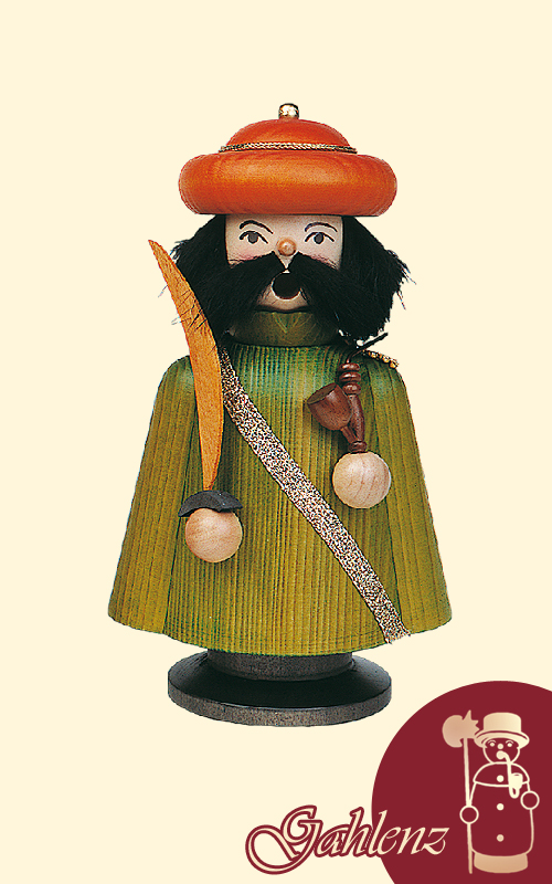 Räuchermann, Türke gebeizt, 23 cm