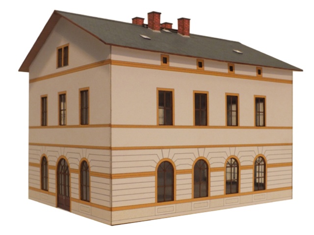 03-09-2-TT - Sächs.Einheitsbau  Seitenflügel 2,5 - links - 4 F