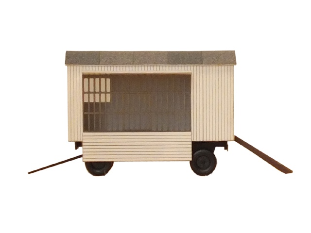 10-13-2-H0  - Circuswagen - Tiertransportwagen