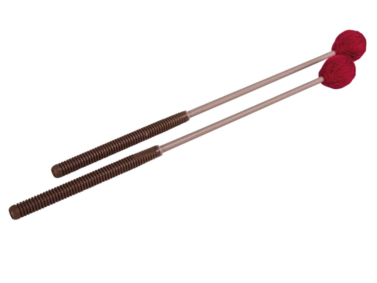 Schlägel, Gummikopf, mittelhart - Paar