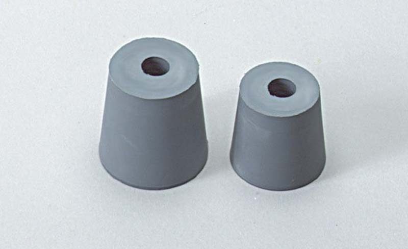 Gummistopfen mit 1 Bohrung