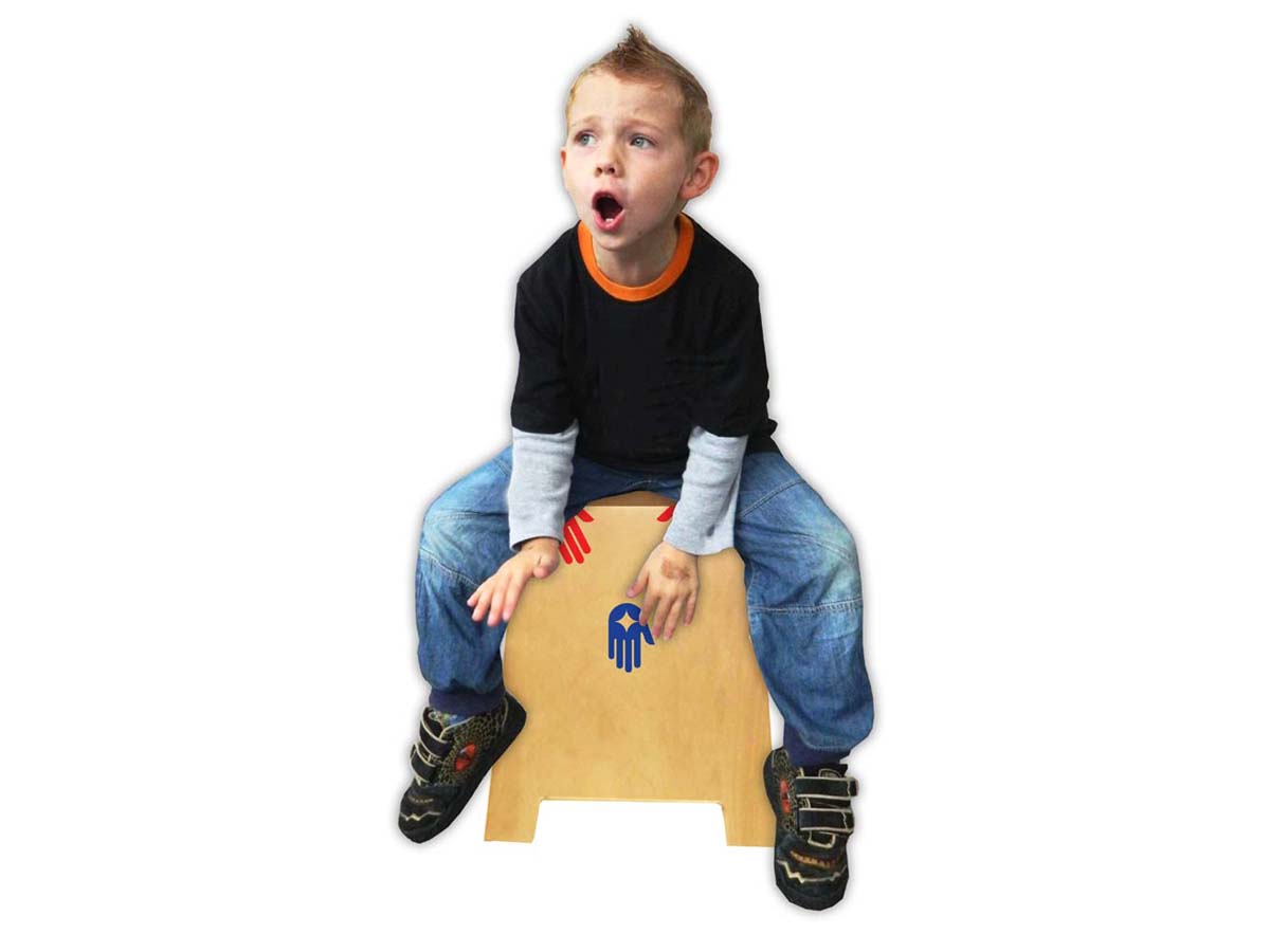 Stapelbare Cajon