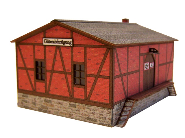03-02-TT - Fachwerkgüterschuppen mit Klinker