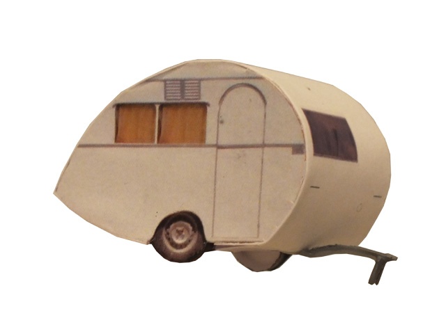 Wohnwagen - Dübener Ei - H0