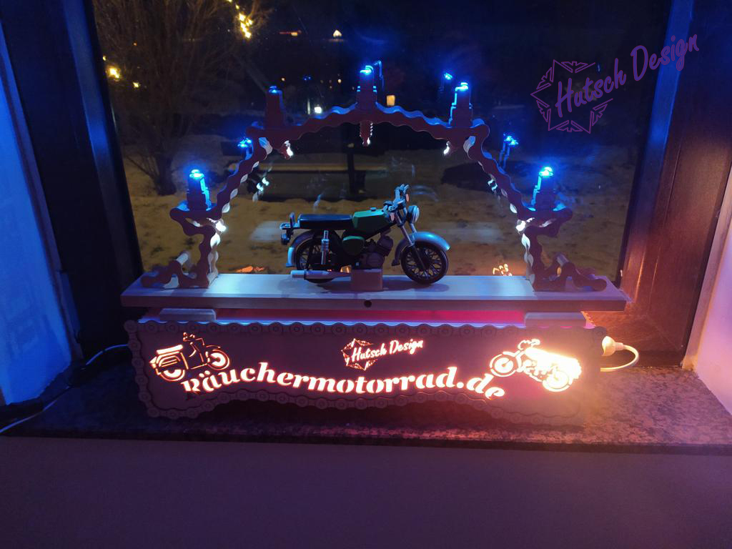 Fensterbank für Motorradschwibbogen