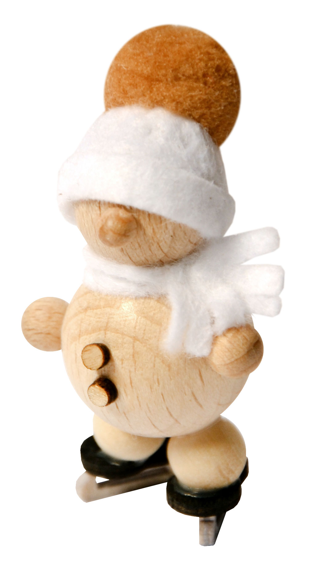 Schneemann, Schlittschuhläufer