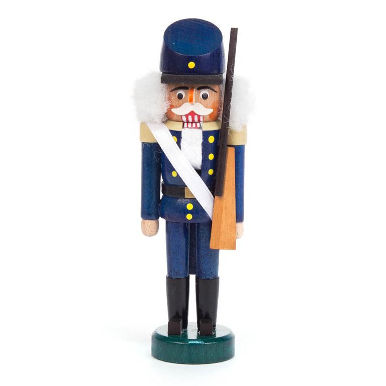 Nussknacker Infanterist blau, 13cm