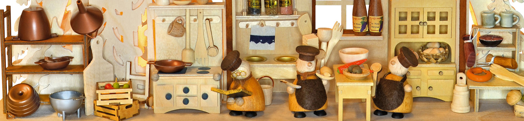 3D-Schwibbogen kl., RATAGS-Kochprofis 3D-Light arch sm., Chefs at work