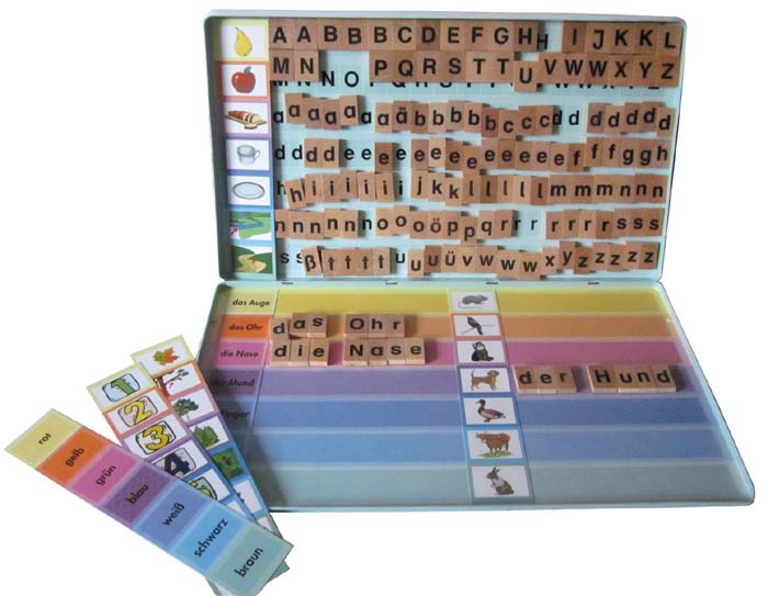 Lesekasten - Bilder, Wörter &amp; Buchstaben