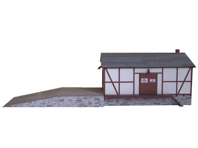 03-03-TT - Fachwerkgüterschuppen mit Rampe