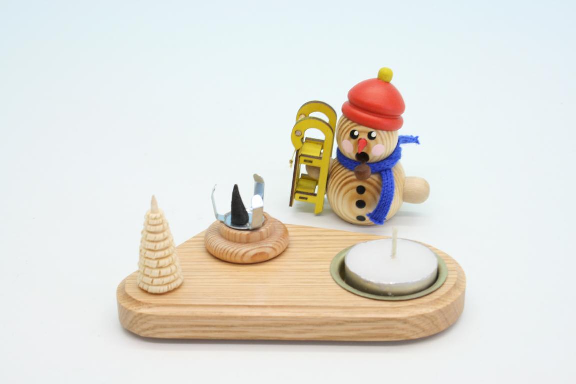 SM  mit Schlitten natur 10cm