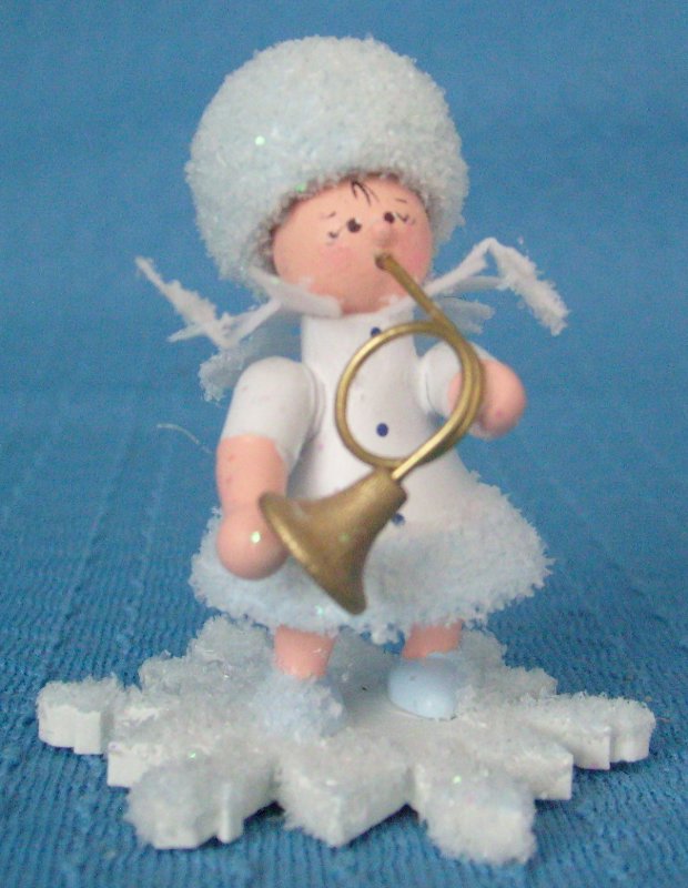 Schneeflöckchen mit Horn- vorrätig 1 Stück