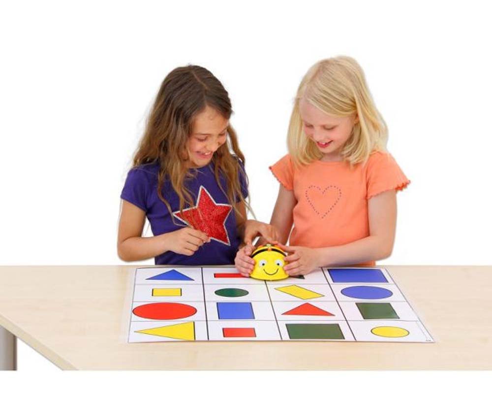 Bee-Bot Bodenmatte mit geometrischen Formen