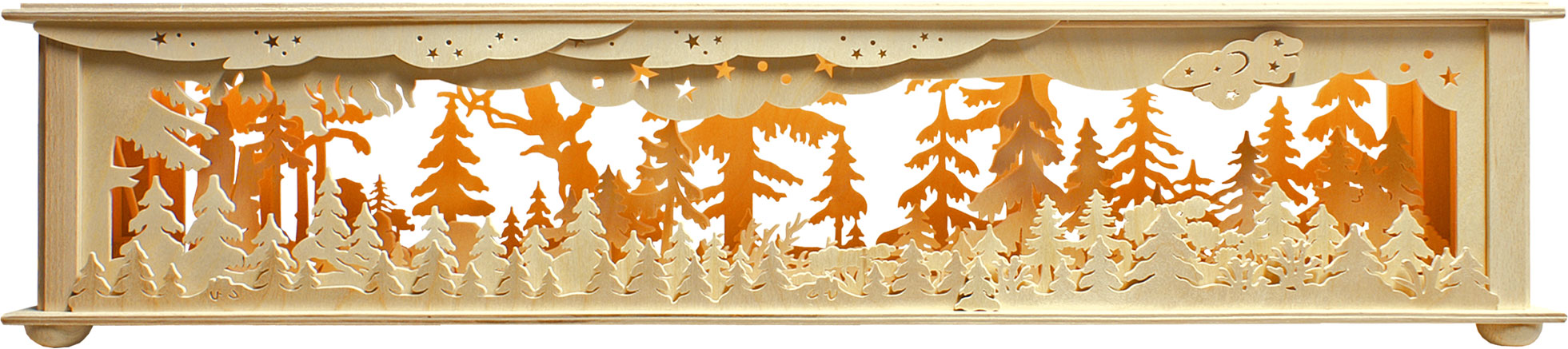 Raumleuchte mittelgroß, 70 cm Wald