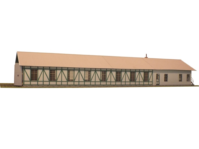 111-10-4 - Bahnhof Laubenbachmühle - Lokschuppen