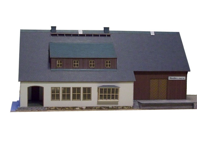 02-07-13-1-H0 - Bahnhof Bärenstein - Hauptgebäude