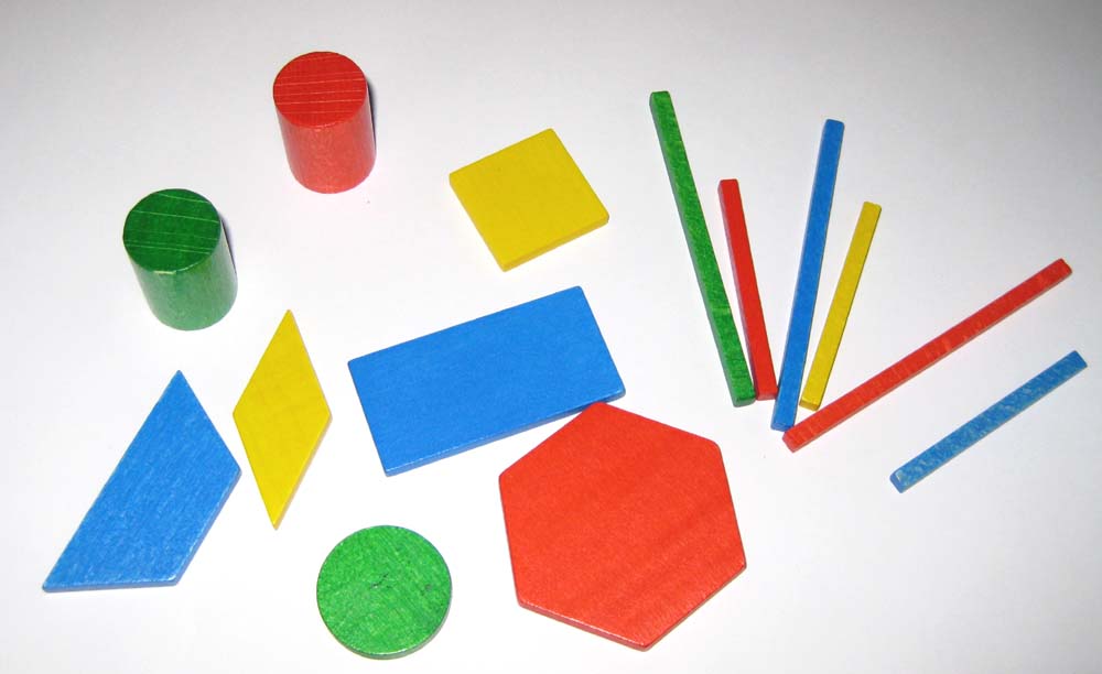 Bunte Legematerialkiste