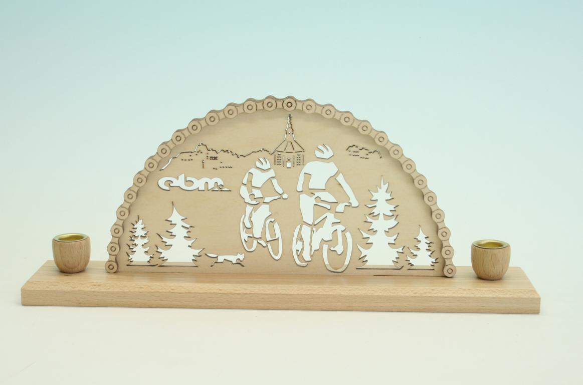 EBM Fahrradschwibbogen Lichterbogen  Maße 28 x 6 x 16 cm