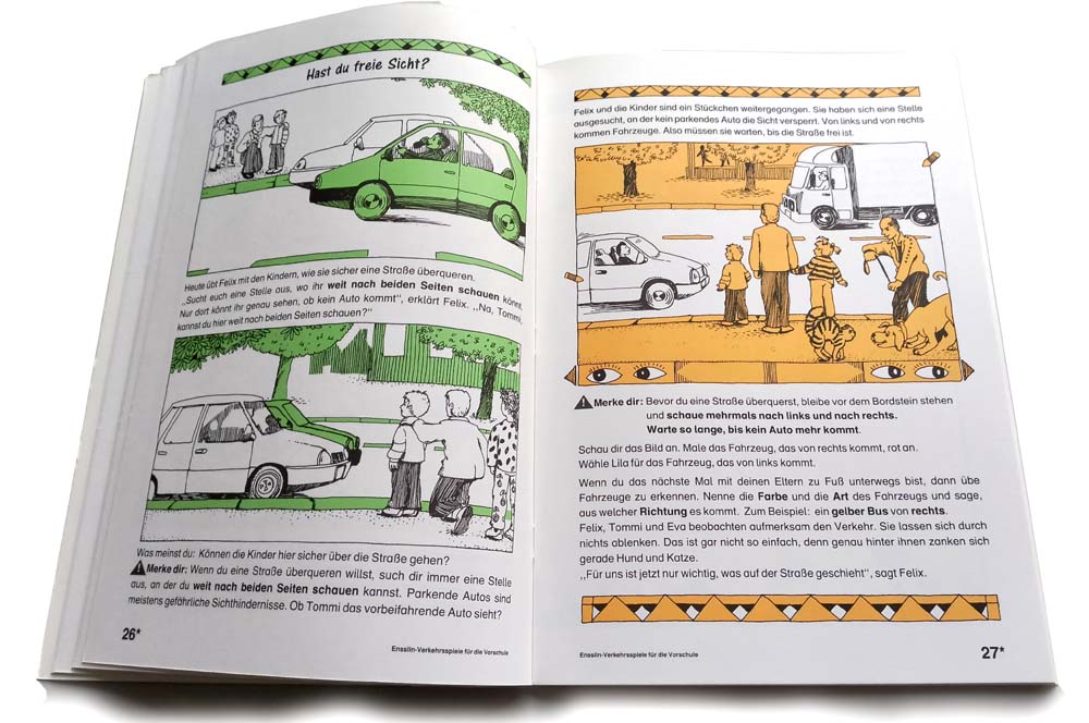 Lernspielheft - Verkehrsspiele