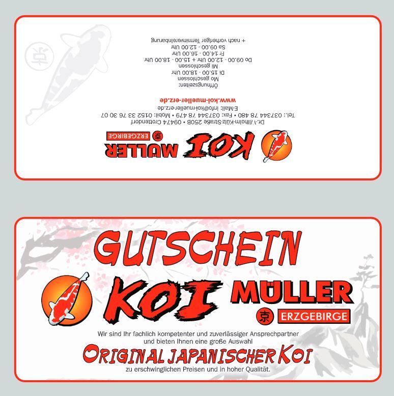 Koi Müller Erzgebirge Gutschein 40 Euro