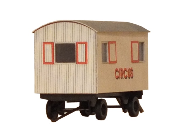 10-13-1-H0  - Circuswagen - Wohnwagen