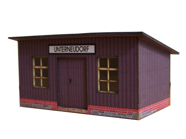 02-03-2-TT - Bahnhof Unterneudorf - Fichtelbergbahn