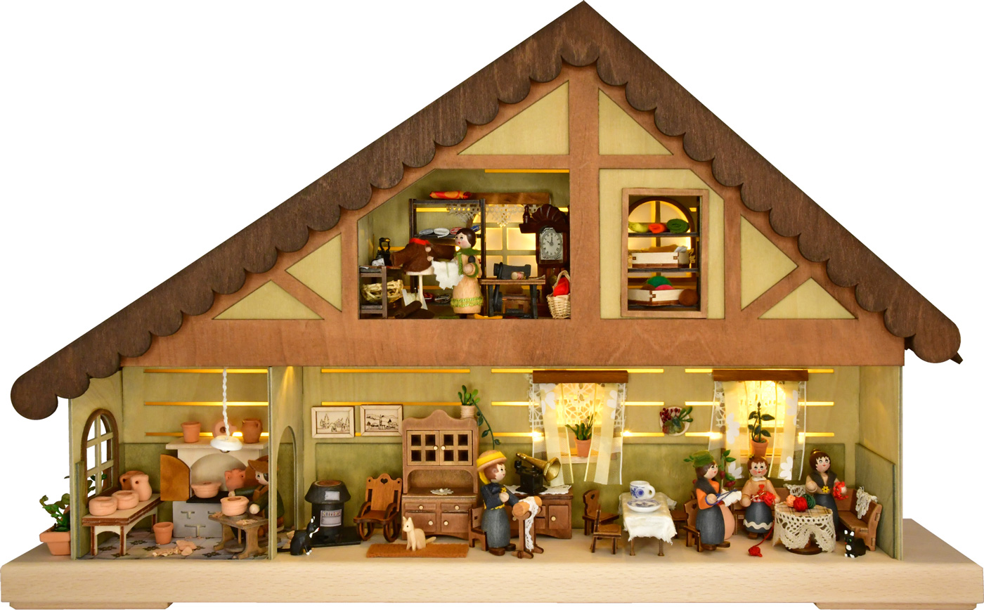 Lichterhaus groß, Handwerksstube