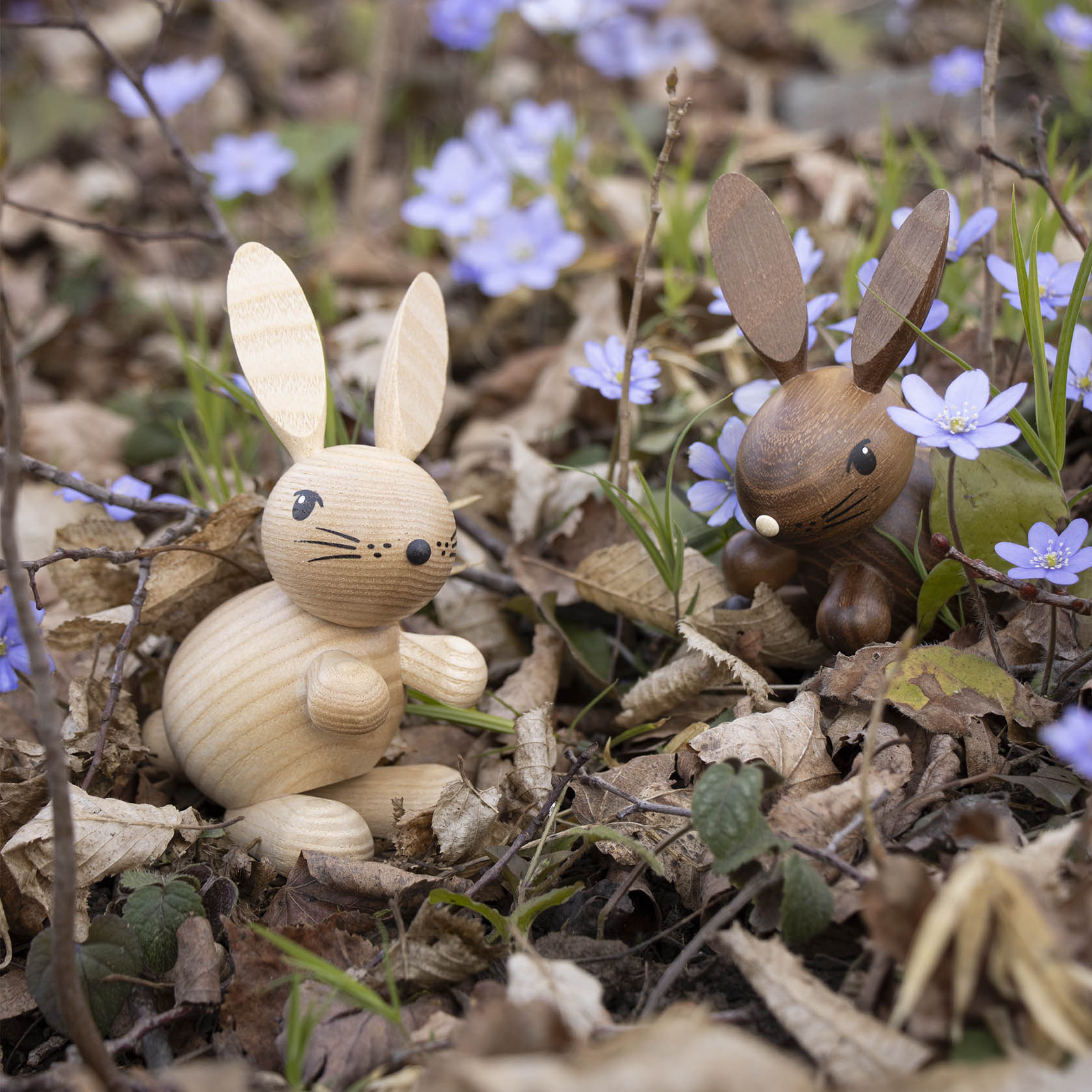Hase Henry dunkel 11cm