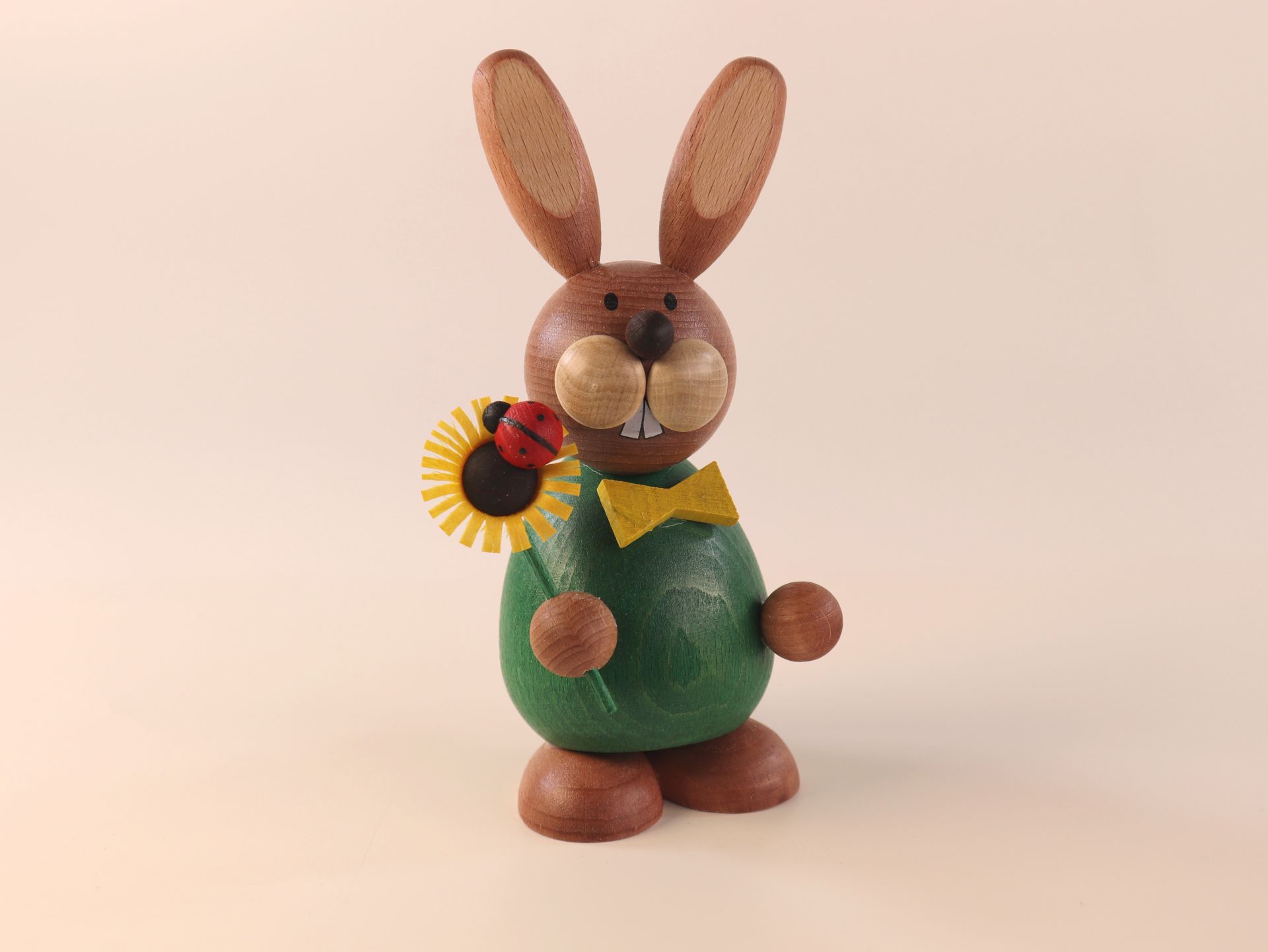 Osterhase stehend mit Sonnenblume 5,5 cm x 12 cm (B x H)