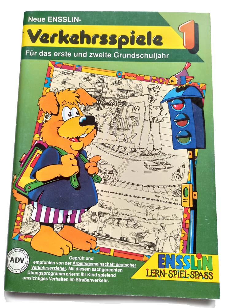 Lernspielheft - Verkehrsspiele