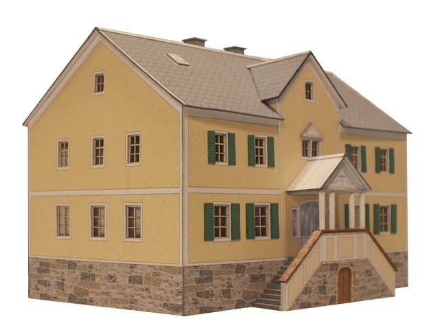 112-09-2 - Herrschaftliches Wohnhaus mit gelben Putz
