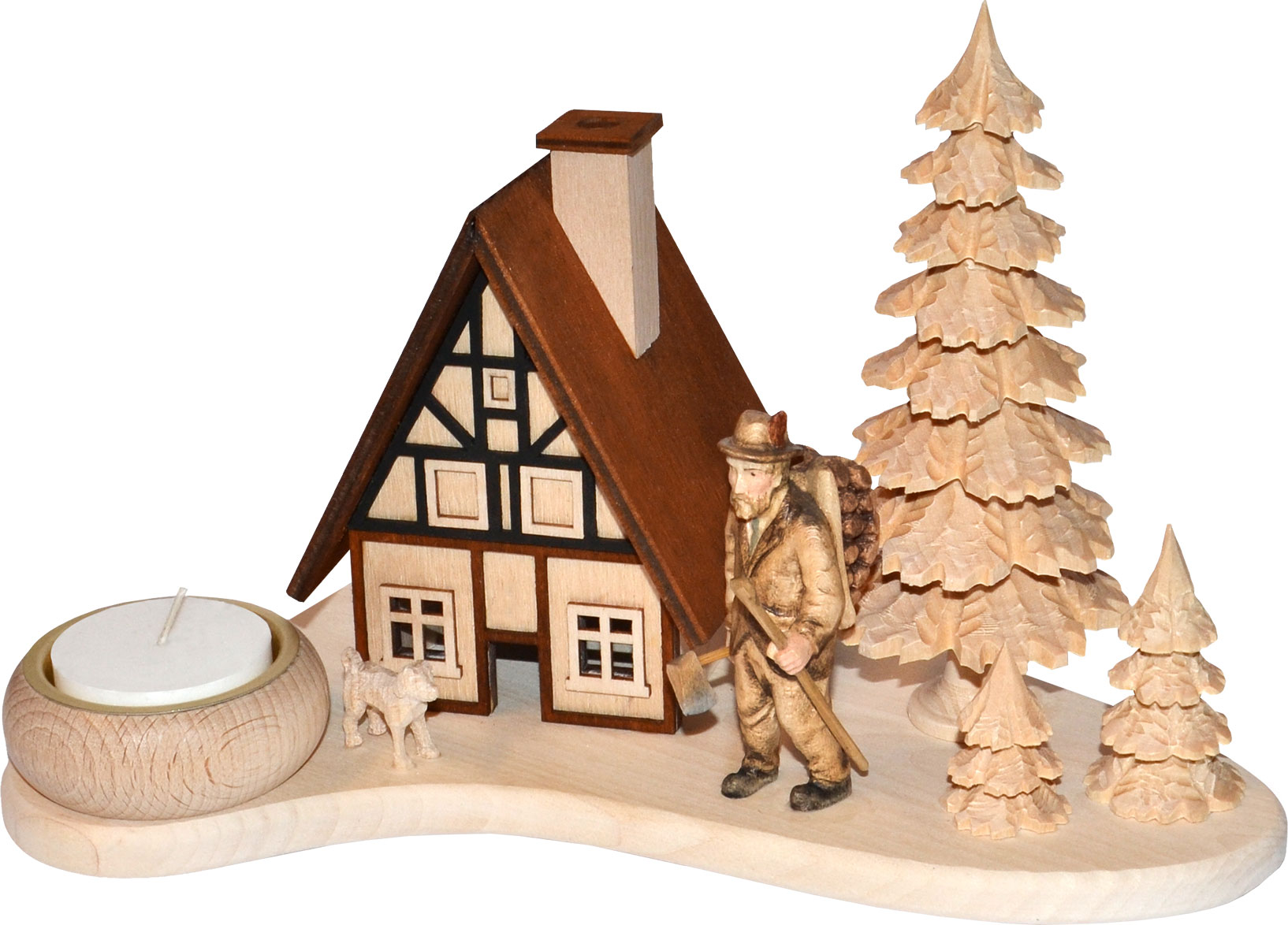 Lichterteller, Räucherhaus, Waldmann