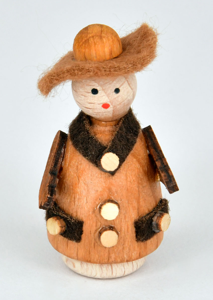 Frau mit Hut
